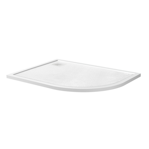 Душевой поддон BelBagno UNO TRAY-MR-UNO-RH-120/90-550-35-W-L-BO 120х90 искусственный мрамор белый - фото 2