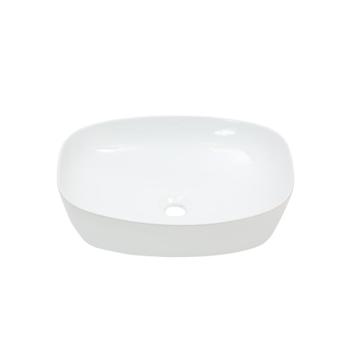 Раковина из сантехнического фарфора Melana 320352-805 51х39 накладная цвет белый без отверстий под смеситель - фото 3