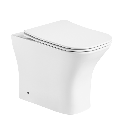 Унитаз приставной Cerutti SPA CT7841 белый с сиденьем микролифт безободковый каскадный смыв - фото 3