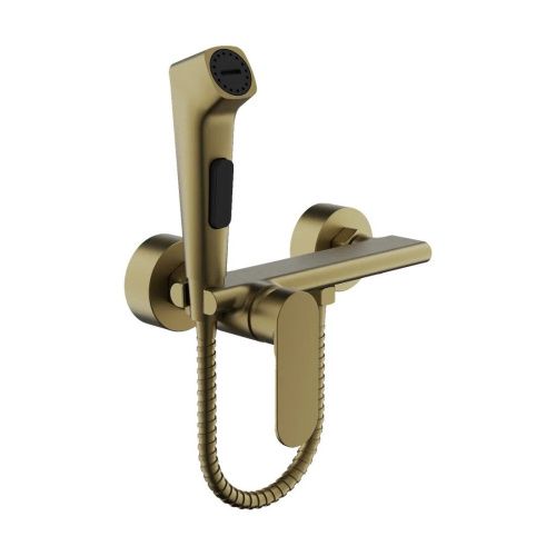 Гигиенический душ со смесителем Belz B55645-5 золото матовое - фото 2