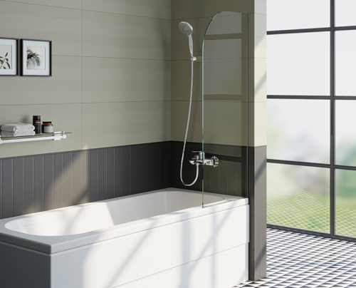 Ванна акриловая Vitra Optimum Neo 64560001000 150х70 пристенная прямоугольная без ножек - фото 2