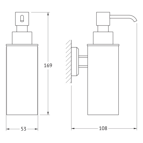 Дозатор Artwelle HAGEL 9932 - фото 2
