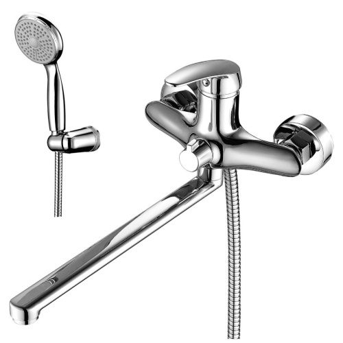 Смеситель для ванны LeMark Linara LM0451C настенный хром
