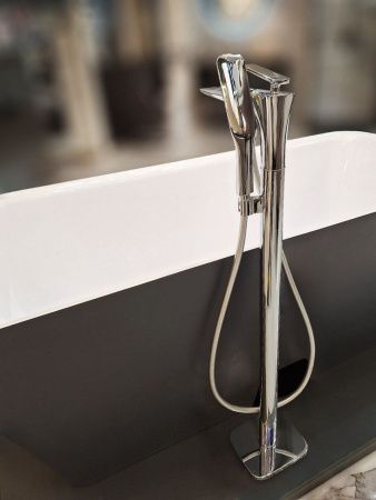 Смеситель для ванны AltroBagno Aperto AltroBagnoAperto020201Cr напольный хром