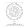Светильник подвесной Uniel ULY-U37D-150W/6500K IP65 GREY