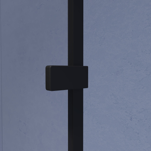 Душевой уголок RGW Stilvoll 353203000-14 100х100 стекло прозрачное профиль черный без поддона - фото 3