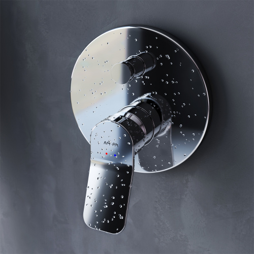 Смеситель для ванны и душа Am.Pm X-Joy F85A45000 встраиваемый в стену хром - фото 3