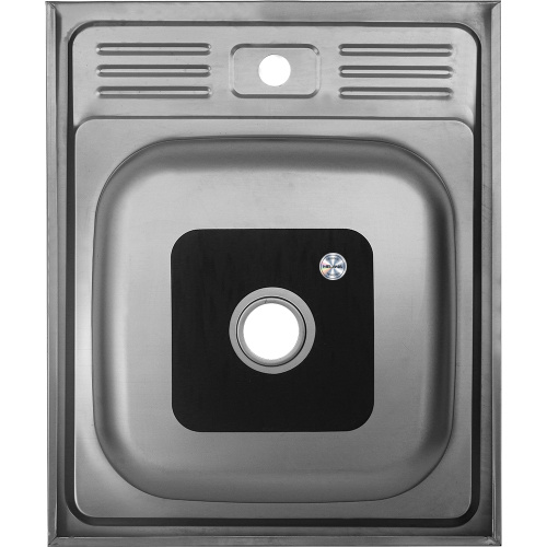 Кухонная мойка Melana 075 t (*20) 60х50 цвет хром - фото 3