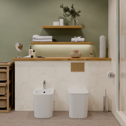 Биде Iberica Blanca Toledo bide IB.TLA.B32 напольное - фото 4