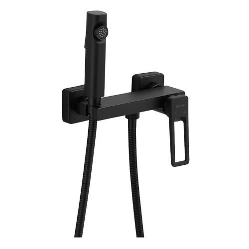 Гигиенический душ со смесителем Shevanik S6805H-1 черный - фото 2