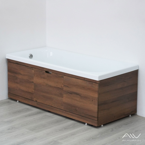 Экран под ванну Alavann Rita 75 см ALV0768003 торцевой МДФ коричневый - фото 4
