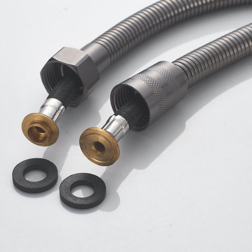 Гигиенический душ со смесителем Shevanik S4005T-1 оружейная сталь - фото 5