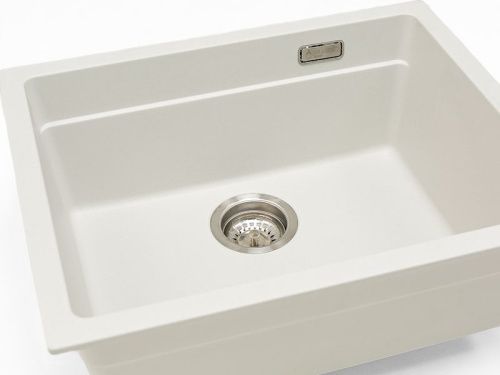 Кухонная мойка Grandex Aqua 500201 56х45 цвет белый поверхность матовая - фото 5