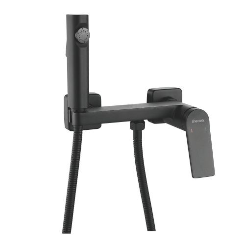 Гигиенический душ со смесителем Shevanik S4105H-1 черный - фото 2