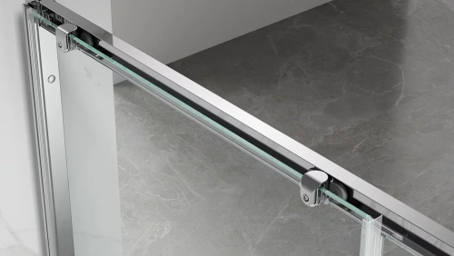 Душевая дверь Veconi Vianno VN55-120-02-C8 120х195 стекло текстурное профиль хром - фото 3