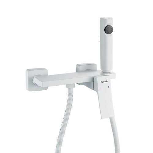 Гигиенический душ со смесителем Shevanik S6105C-1 белый - фото 2