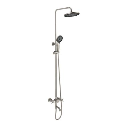 Душевая стойка Fmark FS8445 настенная цвет серый