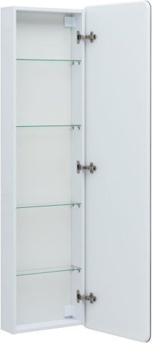 Шкаф-пенал Aquanet Оптима 00335438 46х13х160 подвесной цвет белый - фото 3