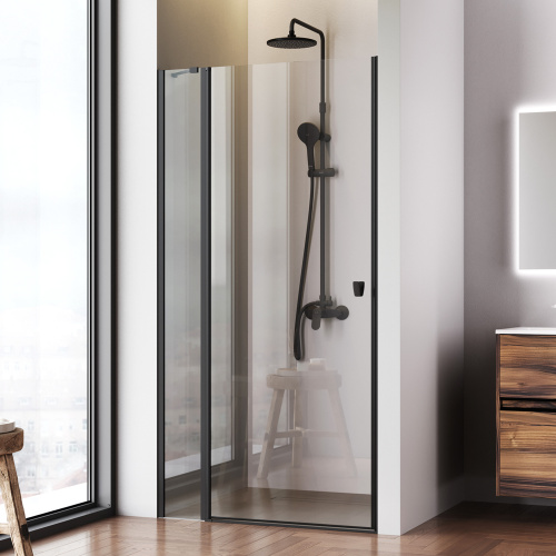 Душевая дверь Am.Pm Sunny W87G-100-1P-BT 100х190 стекло прозрачное профиль черный матовый
