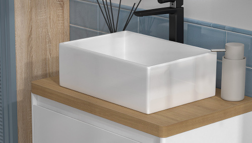 Столешница Velvex KLAUFS st.KLA.70 дуб французский 69х45х4 накладная цвет шатанэ - фото 3