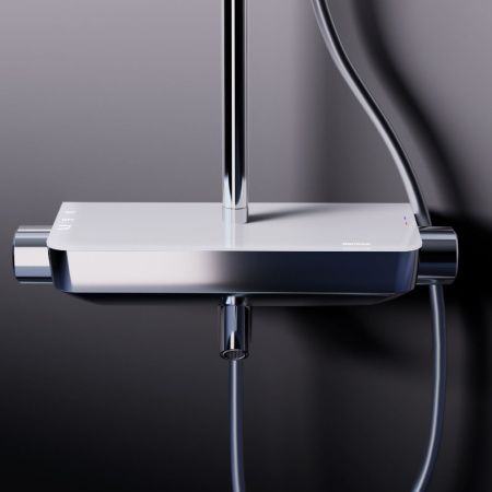 Душевая стойка Damixa Scandinavian Pure 936730000 настенная цвет хром