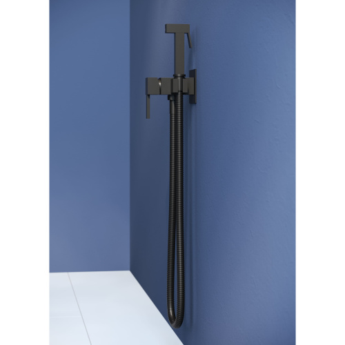 Гигиенический душ со смесителем RGW Shower Panels 581408212-04 черный - фото 4