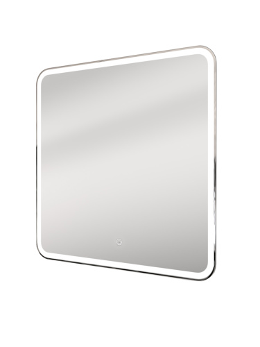 Зеркало в ванную Orange Nature ON-80ZE 80х80 цвет белый - фото 2