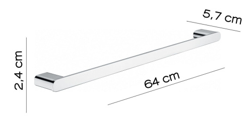 Полотенцедержатель Gedy Azzorre A121/60(13) - фото 2