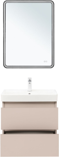 Тумба под раковину Aquanet Вега 2.0 00337941 58х47х50 подвесная цвет бежевый - фото 5
