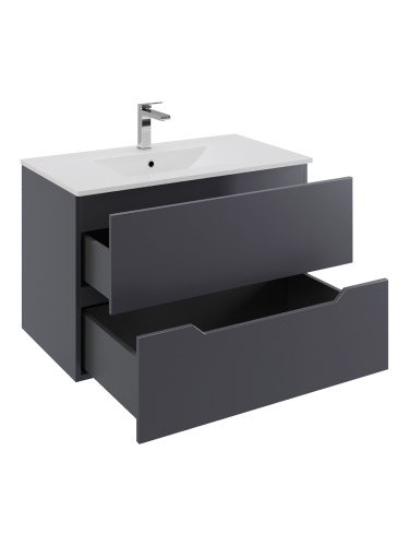 Тумба с раковиной Orange Line Li-70Tug+Ra 72х47х54 - фото 3