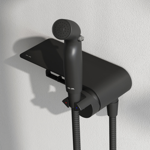 Гигиенический душ со смесителем Am.Pm Func F0H8F922 черный - фото 3