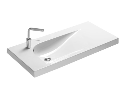 Раковина из санфаянса Hatria GRANDANGOLO YXF701 100х50 подвесная цвет белый