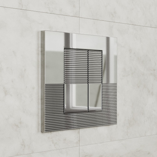 Клавиша смыва механическая Grossman Pragma 800.T1.03.100.100 цвет хром - фото 2