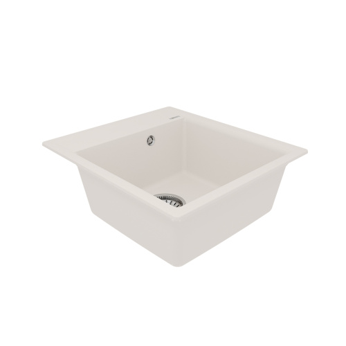 Кухонная мойка LeMark Hanka 450 9910010 45х50 цвет белый поверхность матовая - фото 2