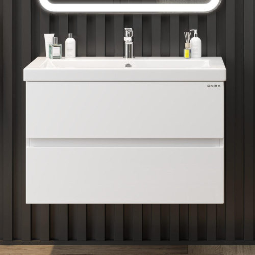 Тумба под раковину Onika Эвада 108058 78х44х50 подвесная - фото 2