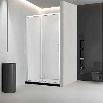 Душевая дверь Veconi Vianno VN46-120-01-C5 120х185 стекло прозрачное профиль хром глянцевый