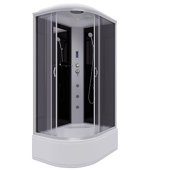 Душевая кабина Niagara Classic 25101434RF 120х80 асимметричная с крышей ориентация правая