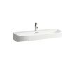 Раковина Laufen Sonar 8.1634.7.000.104.1 100х40 накладная цвет белый 1 отверстие под смеситель