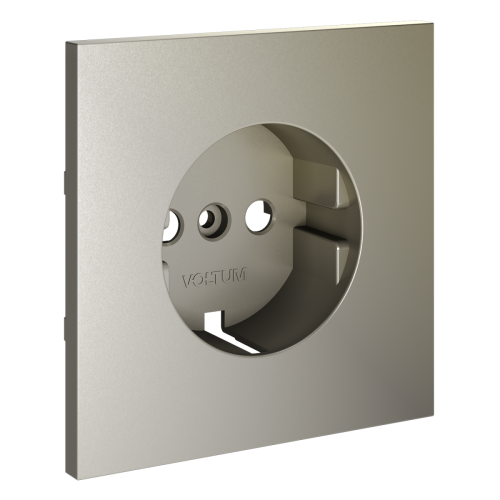 Накладка для розетки с заземлением VOLTUM S70 VLS000604 - фото 2