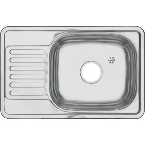 Кухонная мойка Melana 218 t (*10) 66х42 цвет хром - фото 2