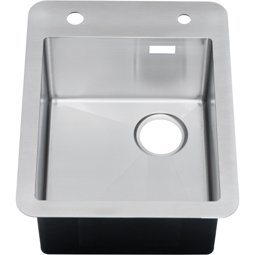Кухонная мойка Melana ProfLine MLN-R4254HK 42х54 цвет сатин поверхность матовая - фото 2