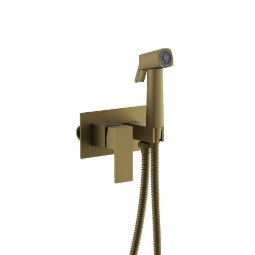 Гигиенический душ со смесителем Belz B808 B55808-5 брашированное золото - фото 2