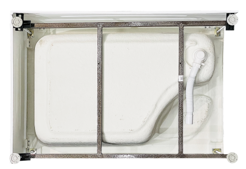 Душевой поддон Royal Bath BP RB8100BP-R 100х80 акрил белый с ножками - фото 3