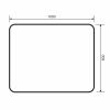 Зеркало с подсветкой и антизапотевателем Uperwood Modul 3049345673 100х80 подвесное
