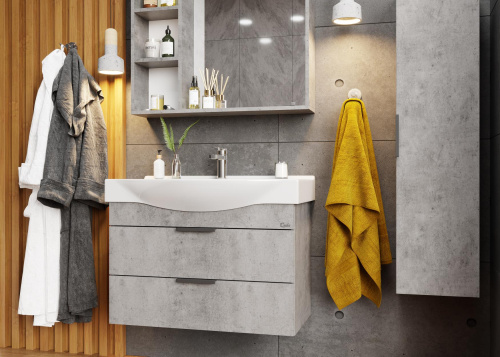 Тумба под раковину Onika Девис 108048 76х36х50 подвесная - фото 4