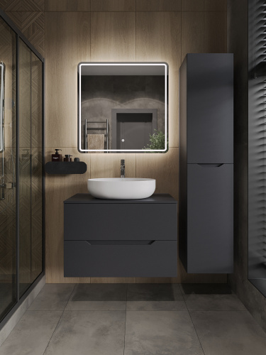 Тумба с раковиной Orange Line Li-80TugMDF+B05-520W 81х46х68 - фото 5