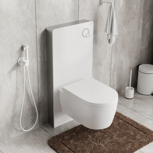 Пристенный модуль системы инсталляции для унитазов WasserKRAFT Naab 86 86TLT.040.PE.WH - фото 2