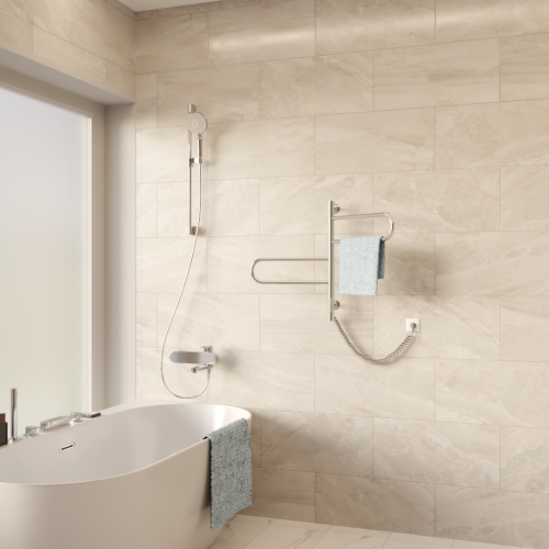 Полотенцесушитель Vincea VTD-1R1CE 43х59 электрический хром