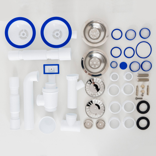 Кухонная мойка Melana ProfLine MLN-RS8045H 80х45 цвет сатин поверхность матовая - фото 4