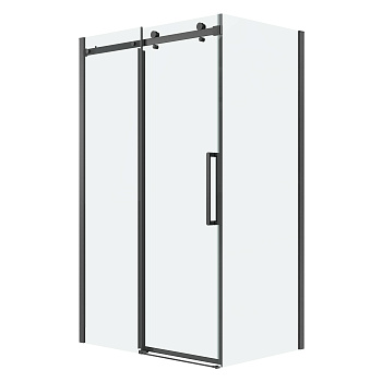 Душевой уголок Grossman Classic 120.K33.04.1290.42.00 120х90 стекло прозрачное профиль графит матовый без поддона